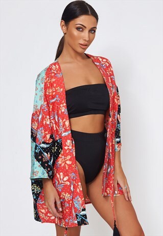 SISI PATCHWORK KIMONO