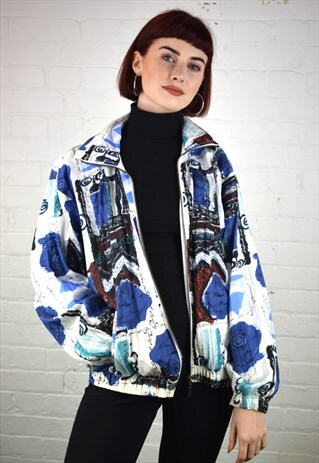 VINTAGE 90'S SERGIO TACCHINI SHELL JACKET