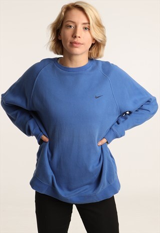 VINTAGE NIKE EMBROIDERED LOGO SWEATSHIRT