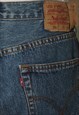 SHORTS LEVI'S 501 DENIM HOT PANTS RIPPED DISTRESSED SIZE 14