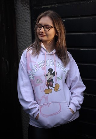 VINTAGE WALT DISNEY WORLD MICKEY MOUSE HOODIE