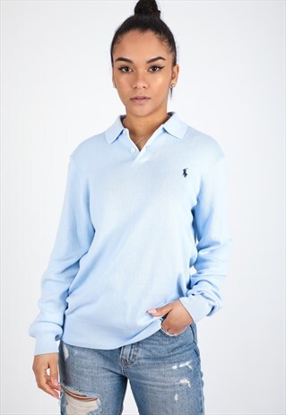 VINTAGE POLO RALPH LAUREN LONG SLEEVE T-SHIRT T517