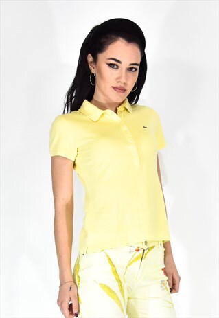 LACOSTE YELLOW POLO CASUAL STYLE