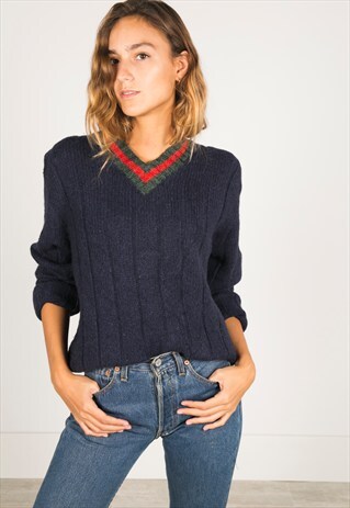 VINTAGE 80S POLO RALPH LAUREN JUMPER / R092