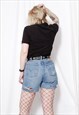 90S GRUNGE Y2K SPORTS EMPORIO ARMANI LOGO BLACK POLO SHIRT