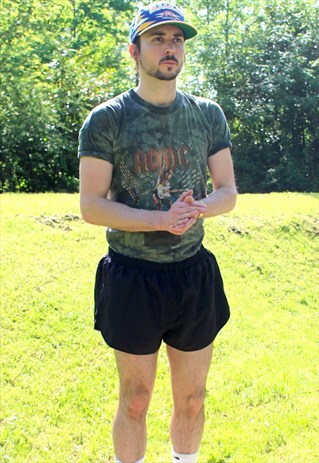 VINTAGE CRANE 00S SPRINTER SHORTS XL SPORTS GYM FESTIVAL