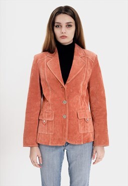 Vintage 00s Suede Blazer