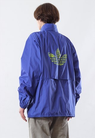 VINTAGE ADIDAS WINDBREAKER 90S PURPLE