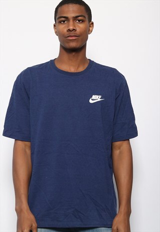 VINTAGE NIKE LOGO T-SHIRT BLUE