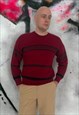 Vintage red classic 80's graphic sweatshirt {311}
