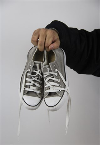 VINTAGE CONVERSE GREY TRAINERS