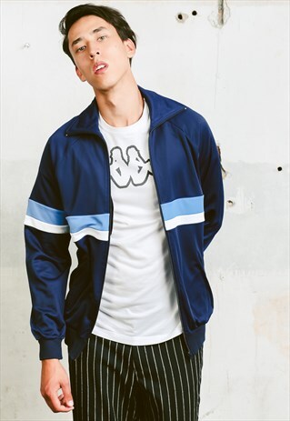VINTAGE 80S TRACKSUIT TOP JACKET