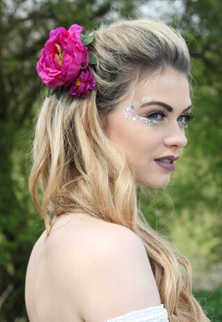 FLOWER HAIR CLIP