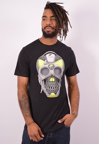 VINTAGE NIKE T-SHIRT TOP BLACK