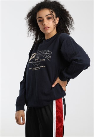 90S LEE PRINT SPELL OUT SWEATSHIRT
