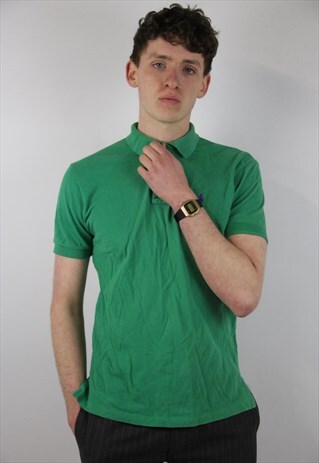 VINTAGE POLO RALPH LAUREN GREEN POLO SHIRT