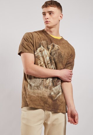 VINTAGE ALL OVER PRINT T-SHIRT