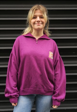 VINTAGE 80'S NIKE QUARTERZIP SWEATSHIRT