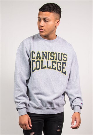 VINTAGE CHAMPION COLLEGE SWEATSHIRT