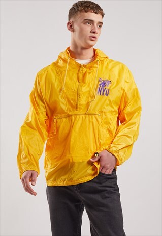 VINTAGE 1/2 ZIP WINDBREAKER JACKET