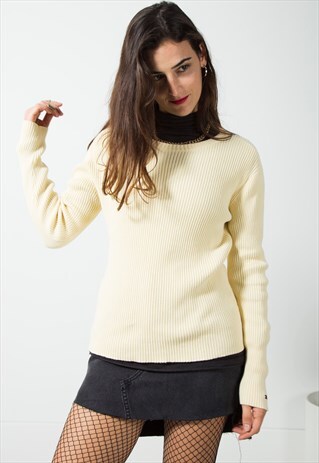 VINTAGE TOMMY HILFIGER KNIT JUMPER / S559
