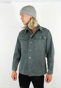 Vintage Denim Workwear Jacket
