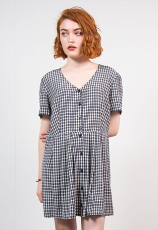 VINTAGE 90'S GRUNGE STYLE MINI DRESS