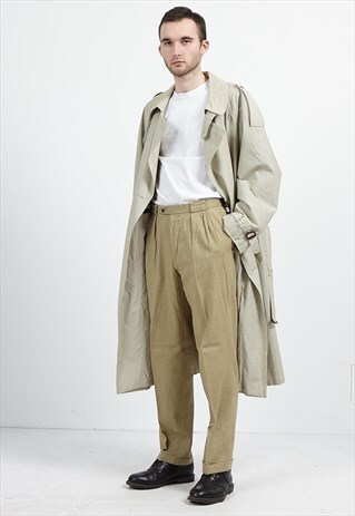 VINTAGE BEIGE BUGATTI TRENCH COAT