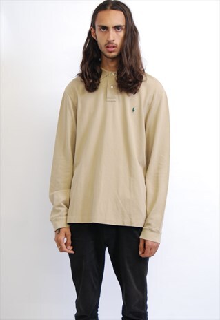 VINTAGE RALPH LAUREN LONG SLEEVE POLO SHIRT