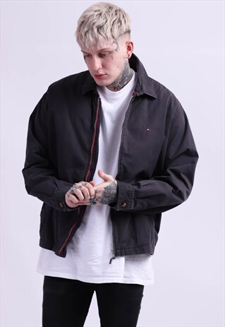 VINTAGE 90S TOMMY HILFIGER HARRINGTON JACKET