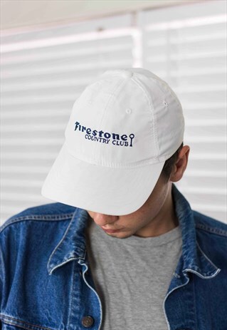 VINTAGE FIRESTONE BASEBALL CAP LOGO 90S ONE SIZE 2.1
