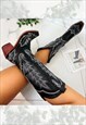Cowboy boots Black western cowgirl boots