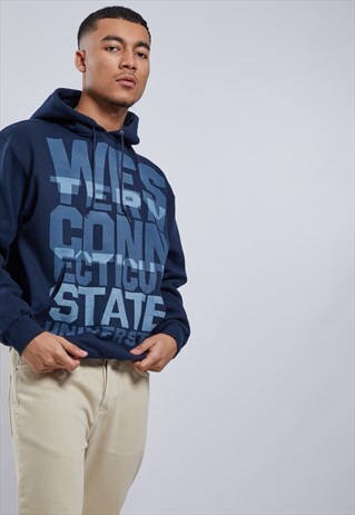 VINTAGE CHAMPION WESTERN CONNECTICUT STATE HOODIE