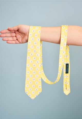 VINTAGE 70'S RETRO MOD PATTERN TIE