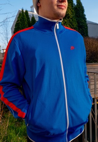 nike zip up track jacket