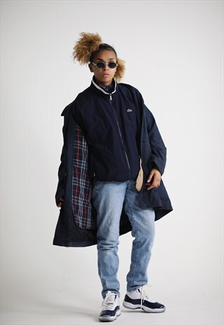 RARE BURBERRY VINTAGE NOVA CHECK LINED JACKET / COAT