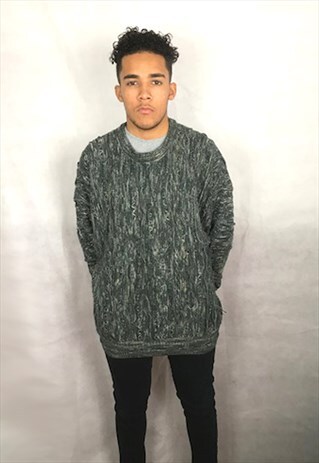 VINTAGE COOGI STYLE KNIT JUMPER