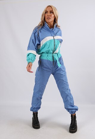RARE VINTAGE 80'S LOFFLER FULL TRACKSUIT BOILERSUIT (C4O)
