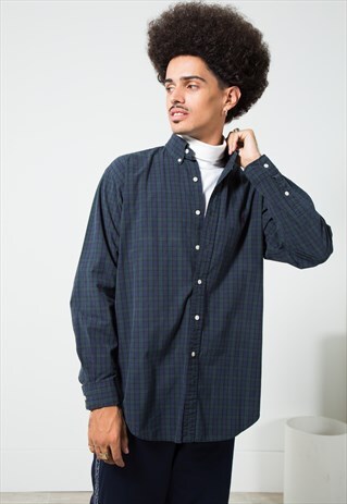 VINTAGE POLO RALPH LAUREN SHIRT / S4805
