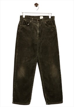 Vintage Levis 90s Corduroy Pants 655 Green