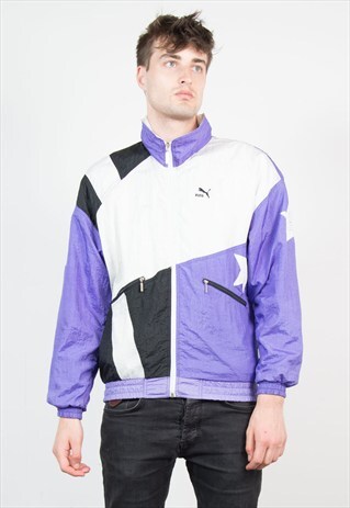 PUMA 90'S COLOURBLOCK TRACKSUIT JACKET