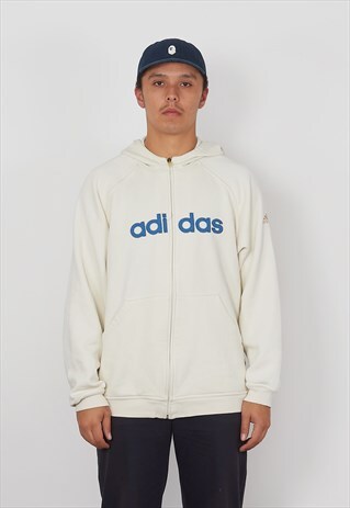 VINTAGE ADIDAS CREAM HOODIE