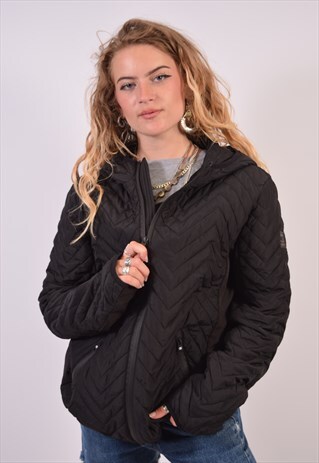 VINTAGE CHAMPION WINDBREAKER JACKET BLACK