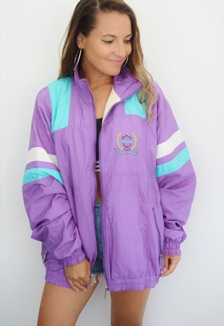 90S HEAD VINTAGE SHELL JACKET MADE IN PORTUGAL