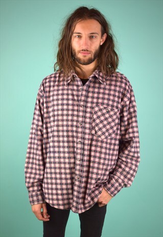 VINTAGE 90'S CHECKED SHIRT