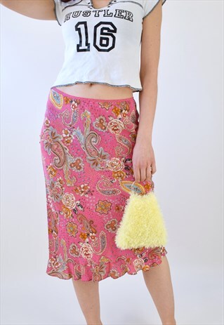 FLUFFY FURRY SHAGGY VINTAGE 90S Y2K 00S YELLOW MINI BAG