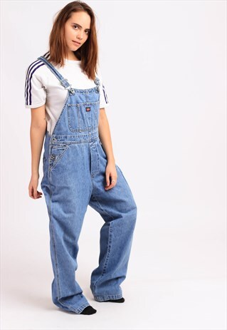 VINTAGE UNIONBAY DENIM LONG LENGTH DUNGAREES