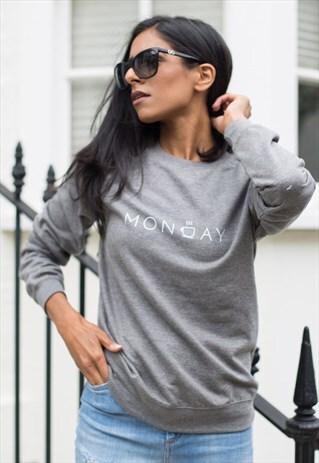 MONDAY SLOGAN JUMPER