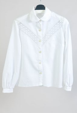 Vintage 80s shirt in white