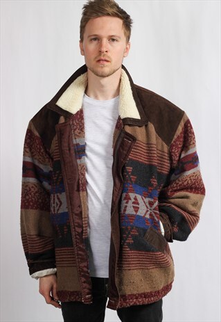 VINTAGE AZTEC FESTIVAL JACKET
